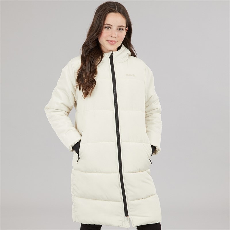 Girls Haeri Coat Chalk - Image 3