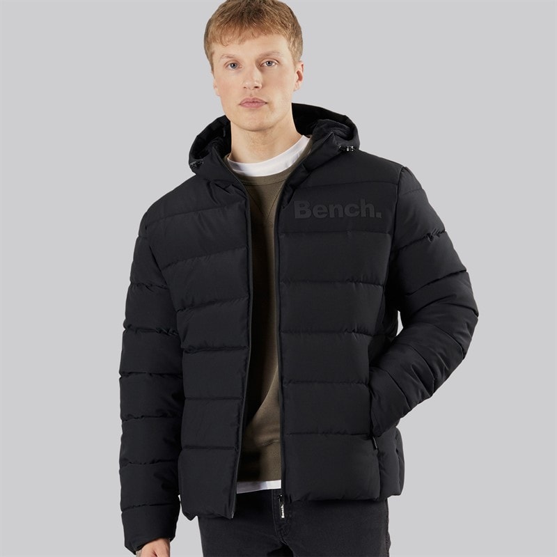 Bench Mens Rynor Padded Coat Black
