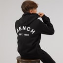 Boys Crugyll Hoodie And Joggers Tracksuit Black