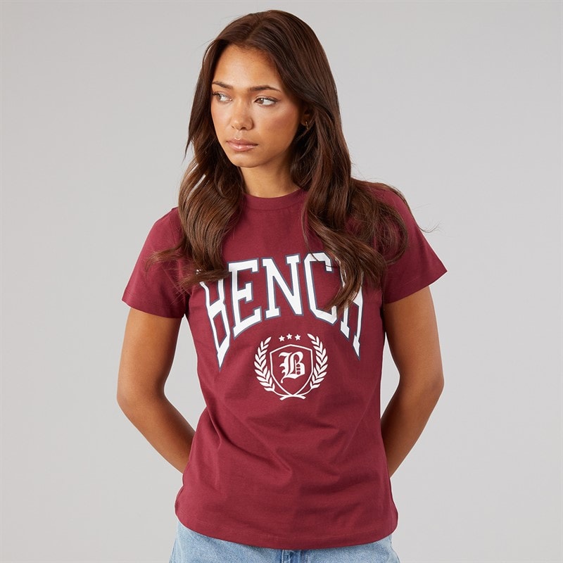 Womens Ishra Three Pack T-Shirts Grey Marl/Cordovan/Navy - Image 2