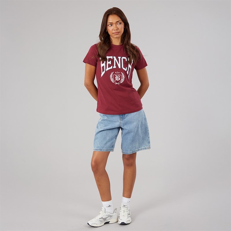 Womens Ishra Three Pack T-Shirts Grey Marl/Cordovan/Navy - Image 4