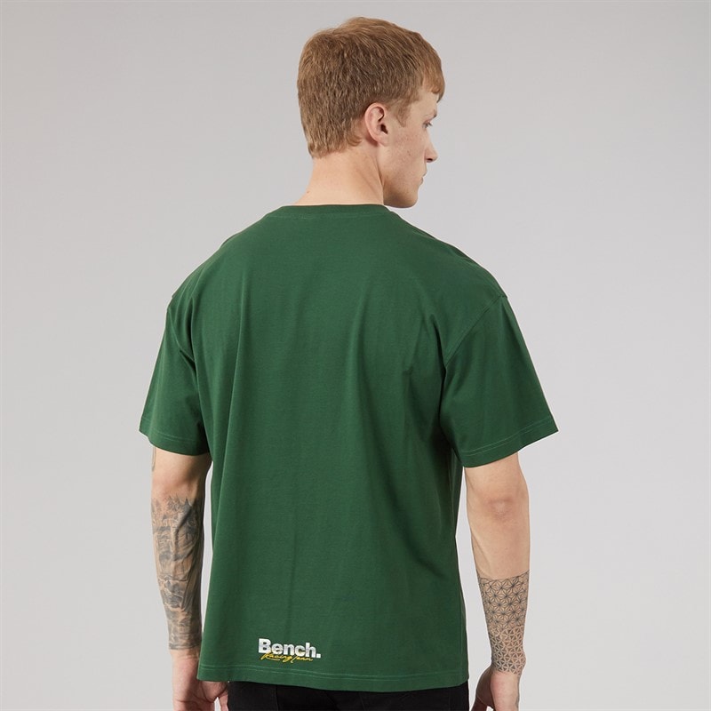 Mens Alvera Oversized T-Shirt Primal Green - Image 2