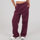 Womens Aradia Wide Leg Joggers Cherry Lacquer