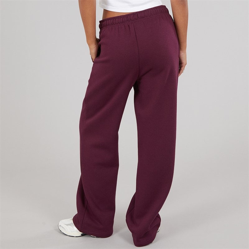 Womens Aradia Wide Leg Joggers Cherry Lacquer - Image 2