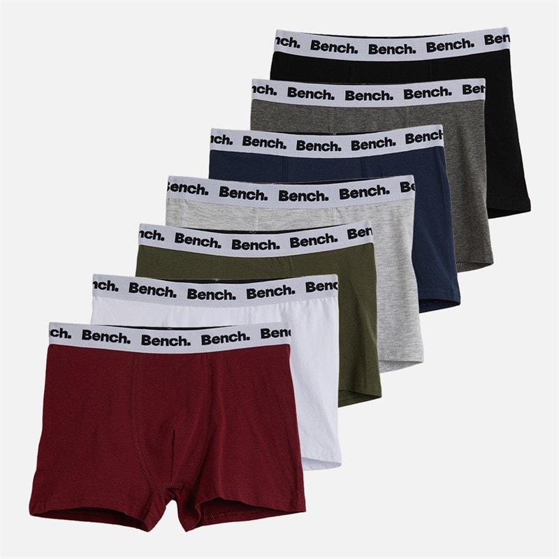 Boys Marcos Seven Pack Boxers Assorted - Image 1