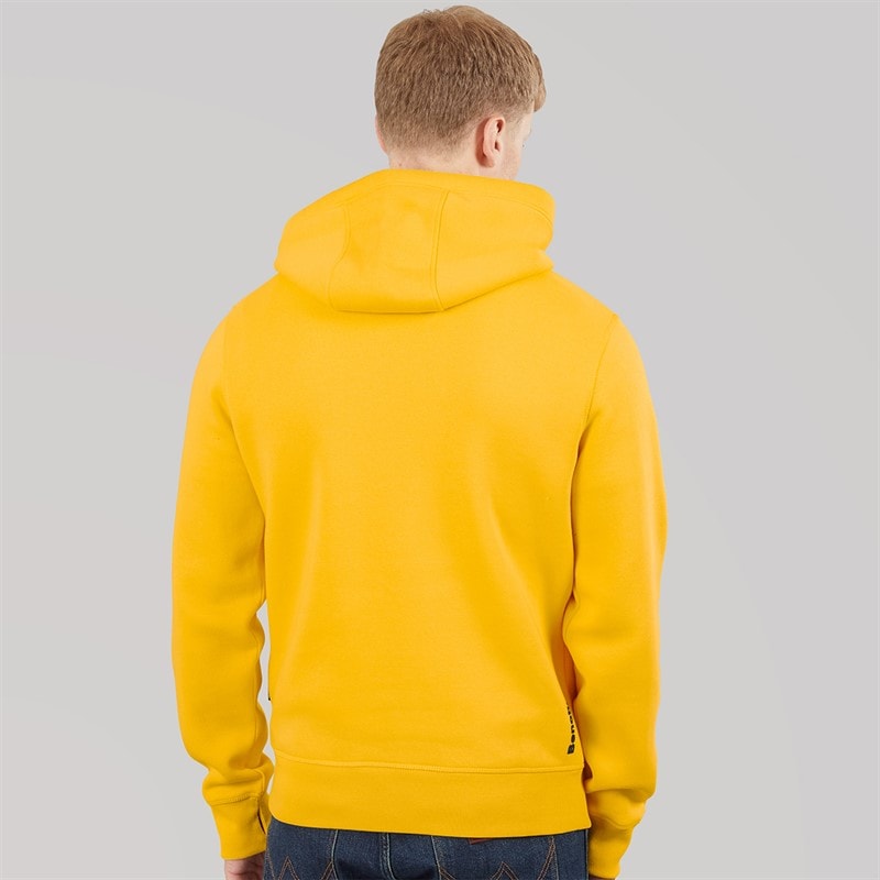 Mens Skinner Spots Hoodie Gold - Image 2