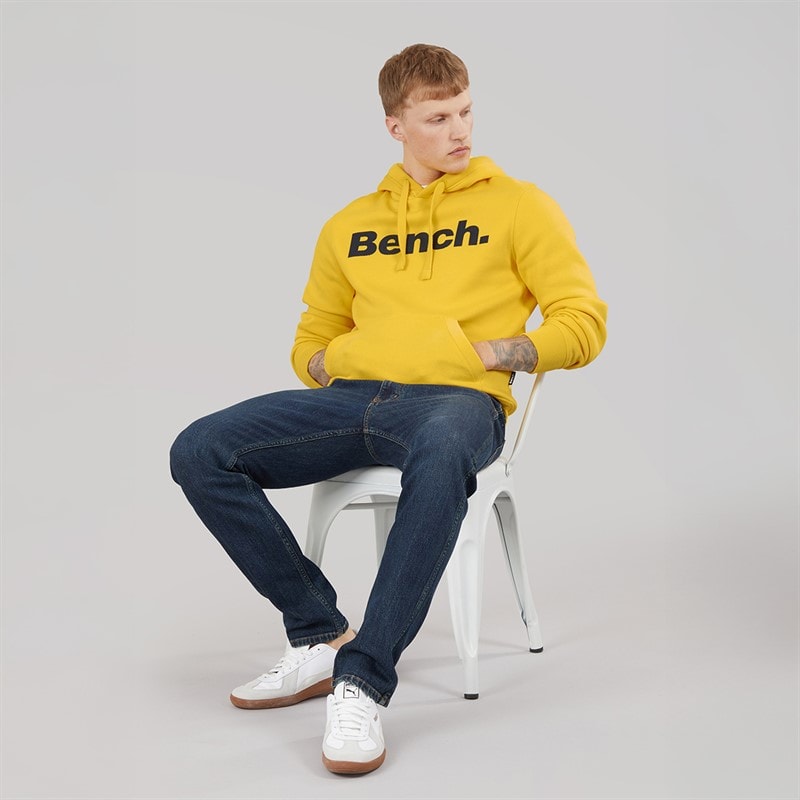 Mens Skinner Spots Hoodie Gold - Image 4