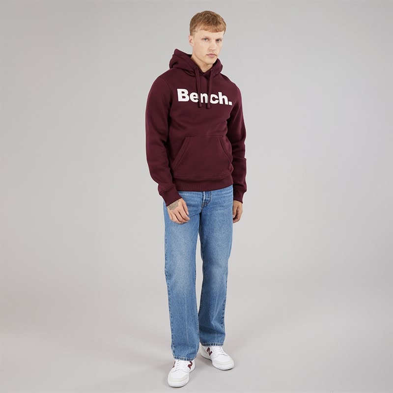 Mens Skinner Spots Hoodie Deep Burgundy - Image 4