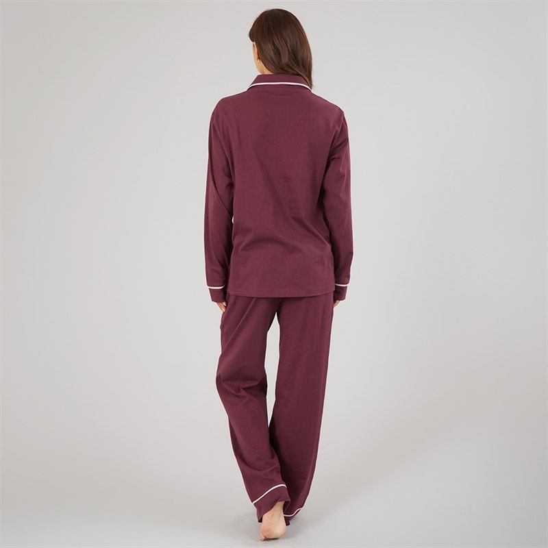 Womens Angelika Pyjamas Cherry Lacquer - Image 2