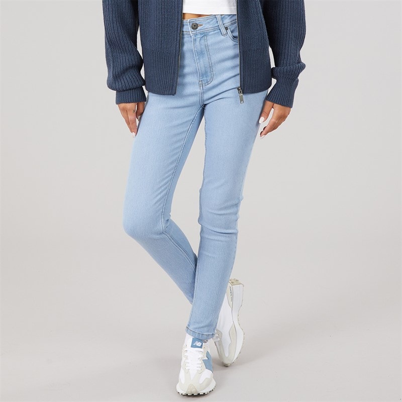 Bench Womens Haya Skinny Jeans Light Wash