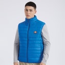 Mens Portina Gilet Blue