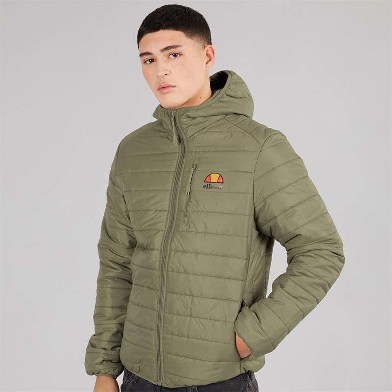 Mens Corricella Padded Jacket Khaki - Image 3