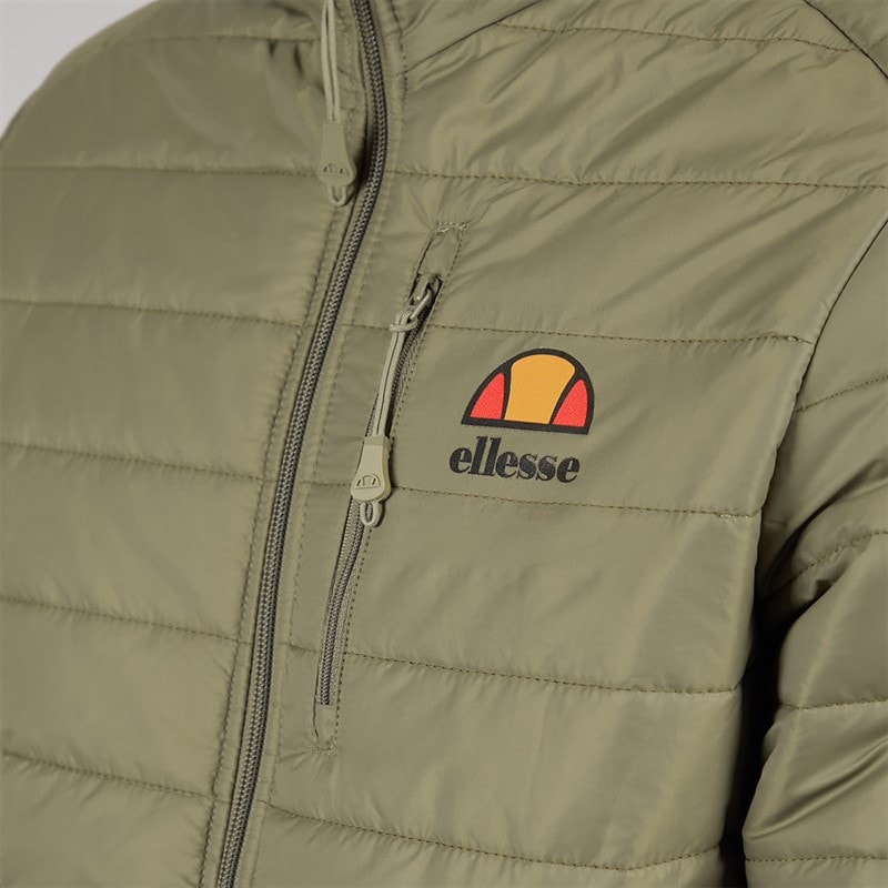 Mens Corricella Padded Jacket Khaki - Image 5