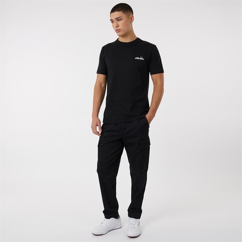 Mens Retanna Back Logo T-Shirt Black - Image 3