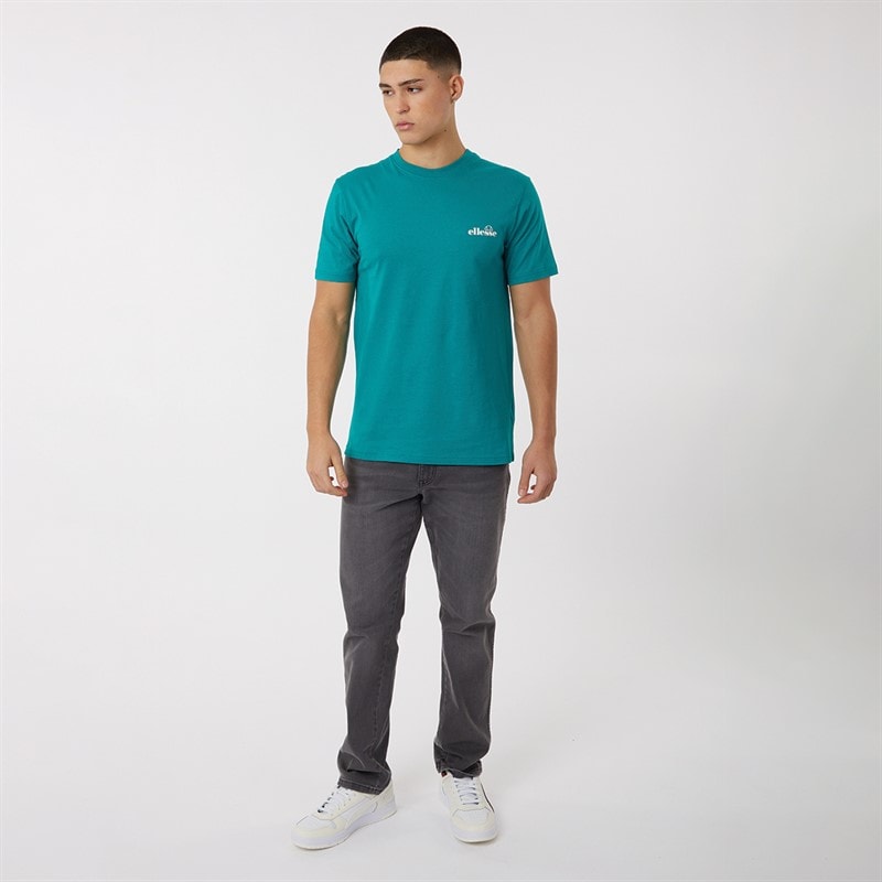 Mens Retanna Back Logo T-Shirt Dark Green - Image 3