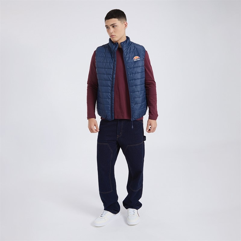 Mens Portina Gilet Navy - Image 4