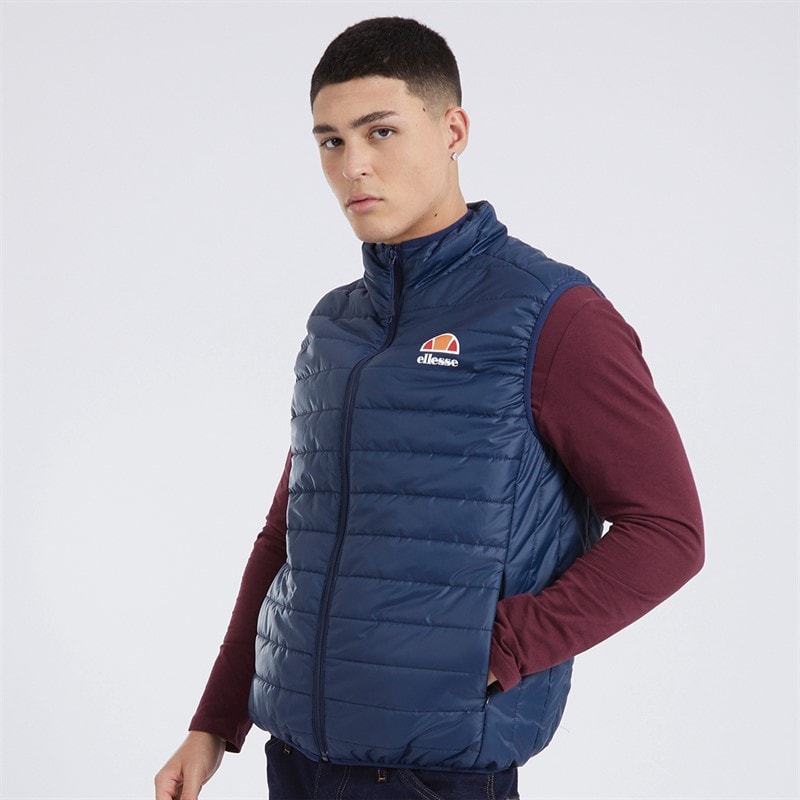 Mens Portina Gilet Navy - Image 5