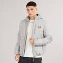 Mens Corricella Padded Jacket Light Grey