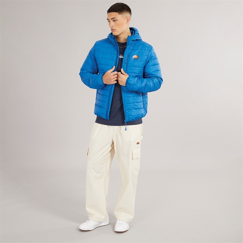 Mens Corricella Padded Jacket Blue - Image 4