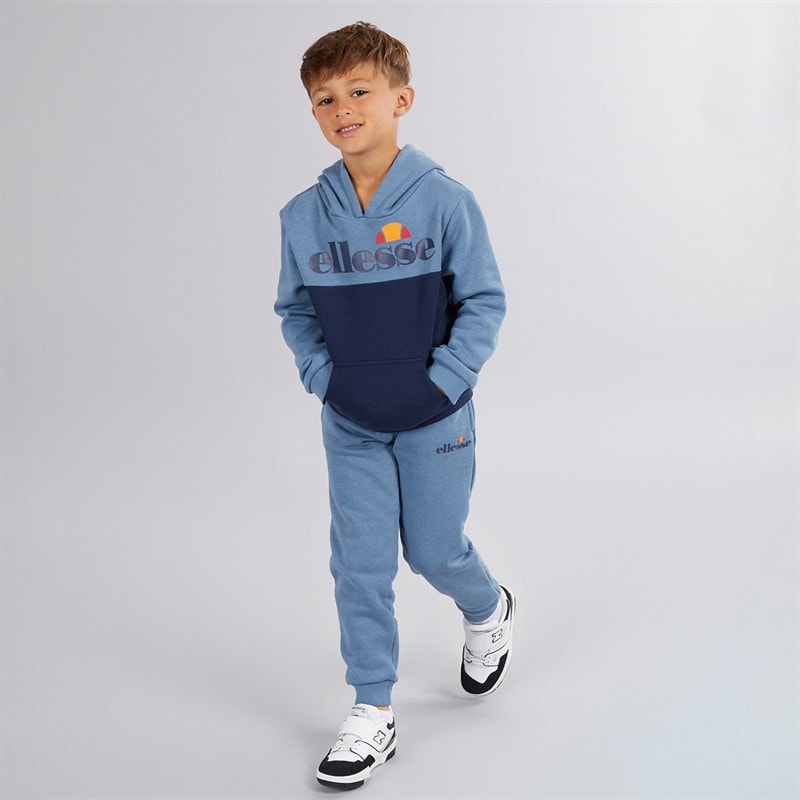Boys Nathaniel Logo Tracksuit Blue - Image 3