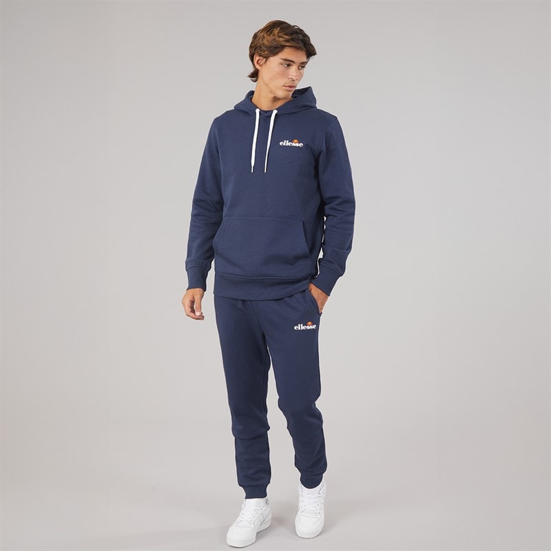 Mens Giffone Hoodie Navy - Image 4