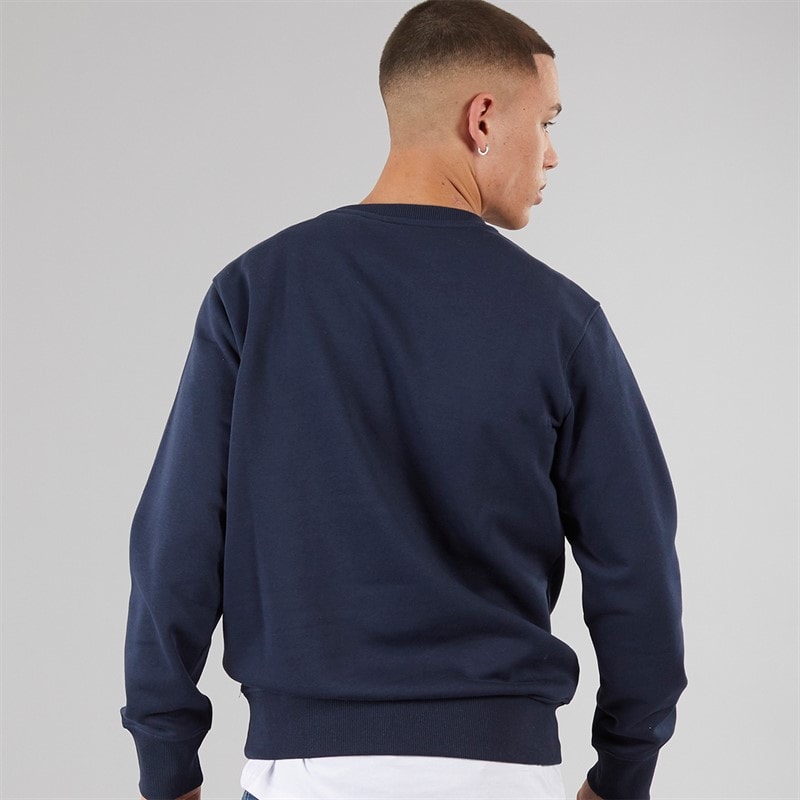 Mens Sikanni Sweatshirt Navy - Image 2