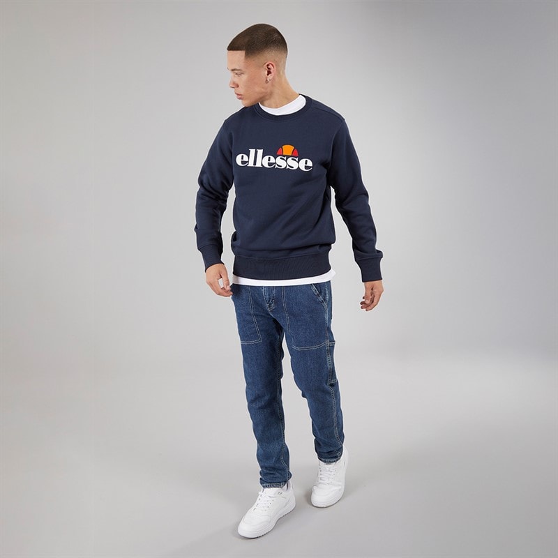 Mens Sikanni Sweatshirt Navy - Image 3