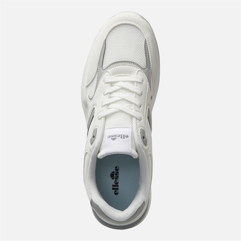 Mens Mitch Irma 002 Trainers Off White - Image 4