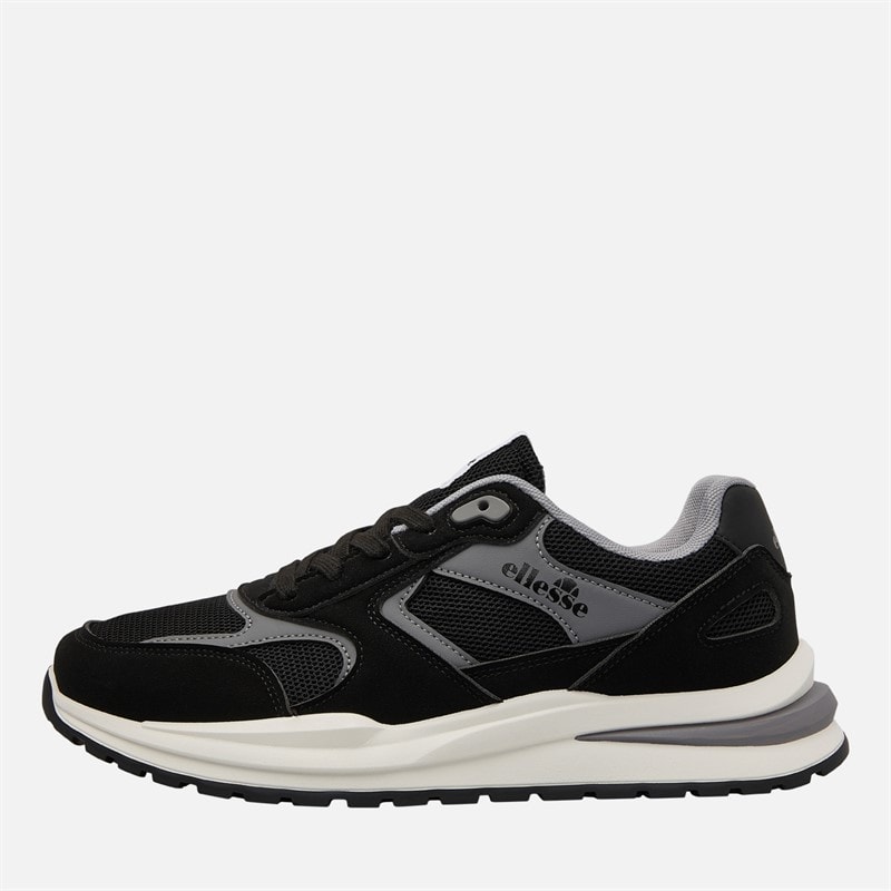 Mens Mitch Irma 002 Trainers Black - Image 1