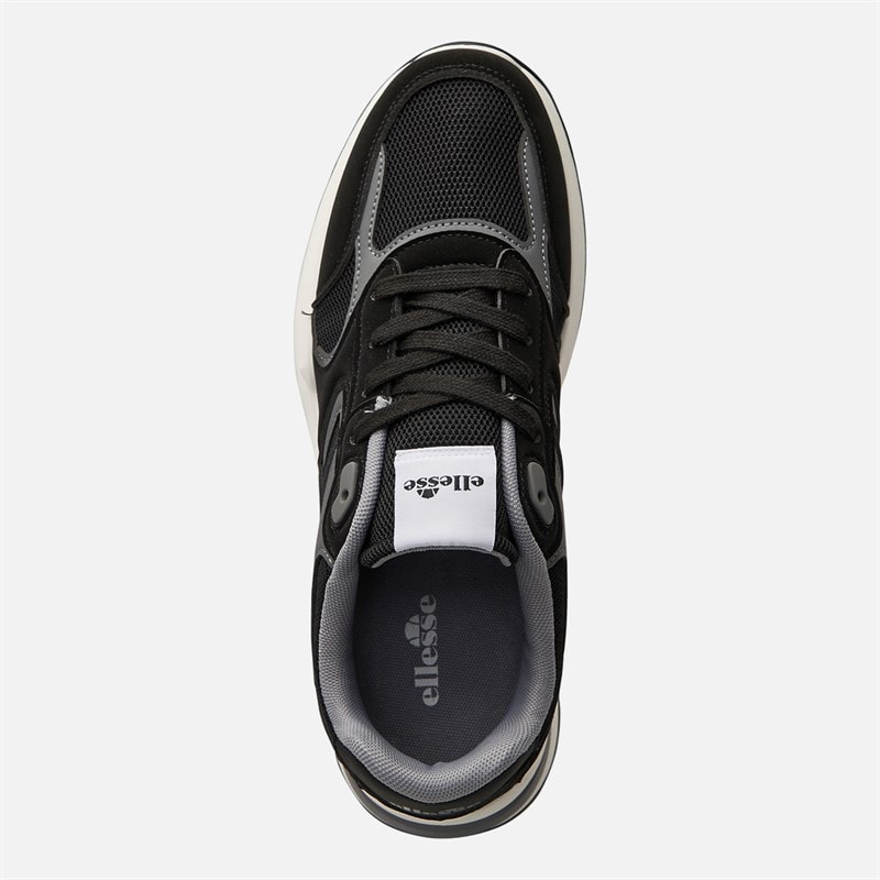 Mens Mitch Irma 002 Trainers Black - Image 4