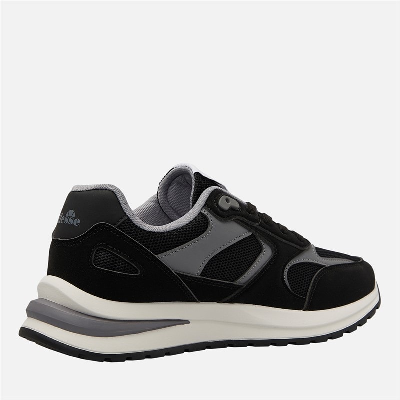 Mens Mitch Irma 002 Trainers Black - Image 5
