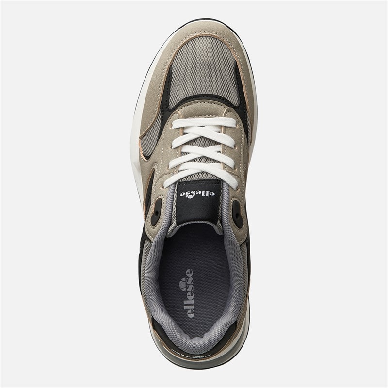 Mens Mitch Irma 002 Trainers Taupe - Image 4