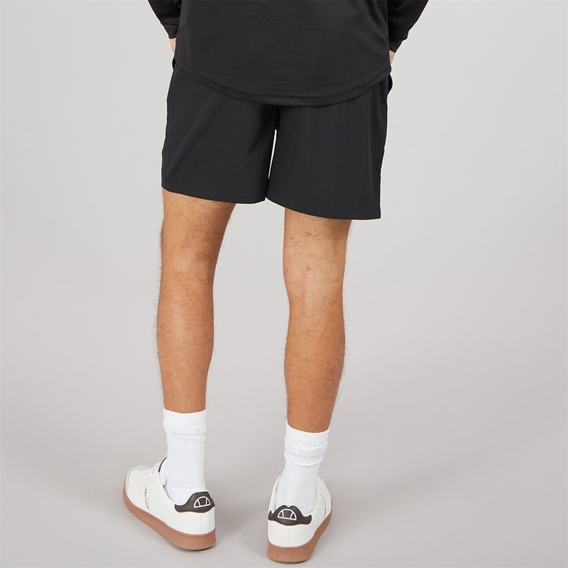 Mens Beveth 7 Inch Running Shorts Black - Image 2