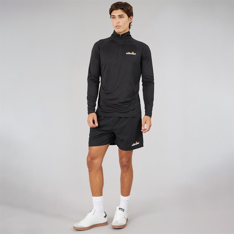 Mens Beveth 7 Inch Running Shorts Black - Image 4