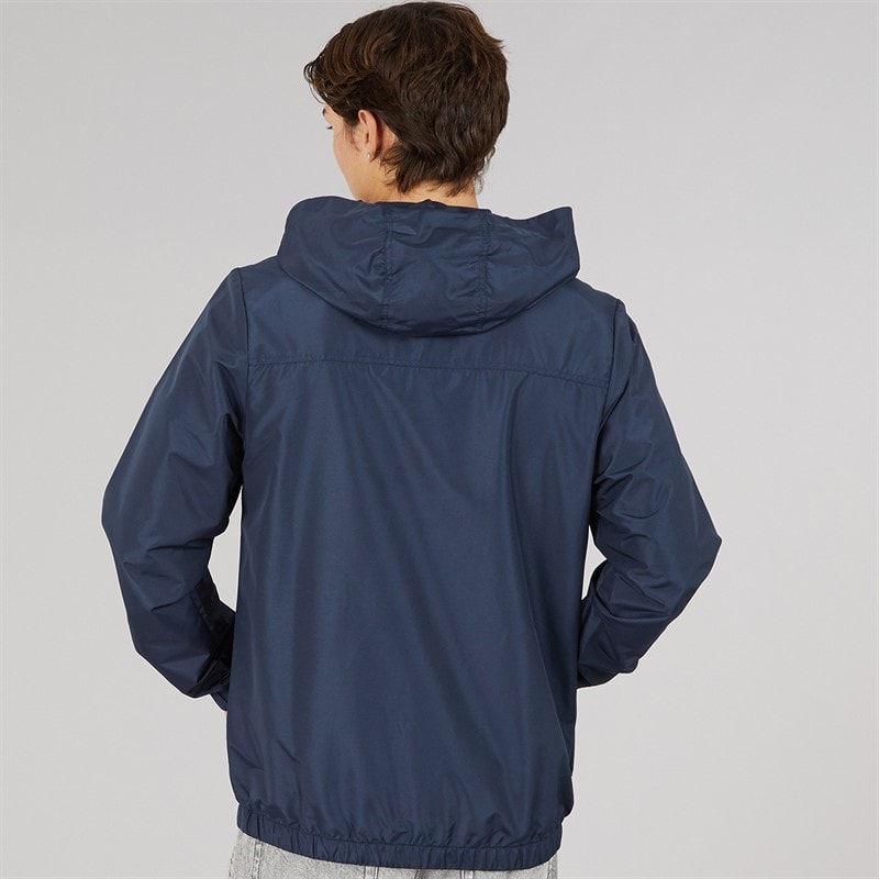 Mens Callum Anorak Jacket Navy - Image 2