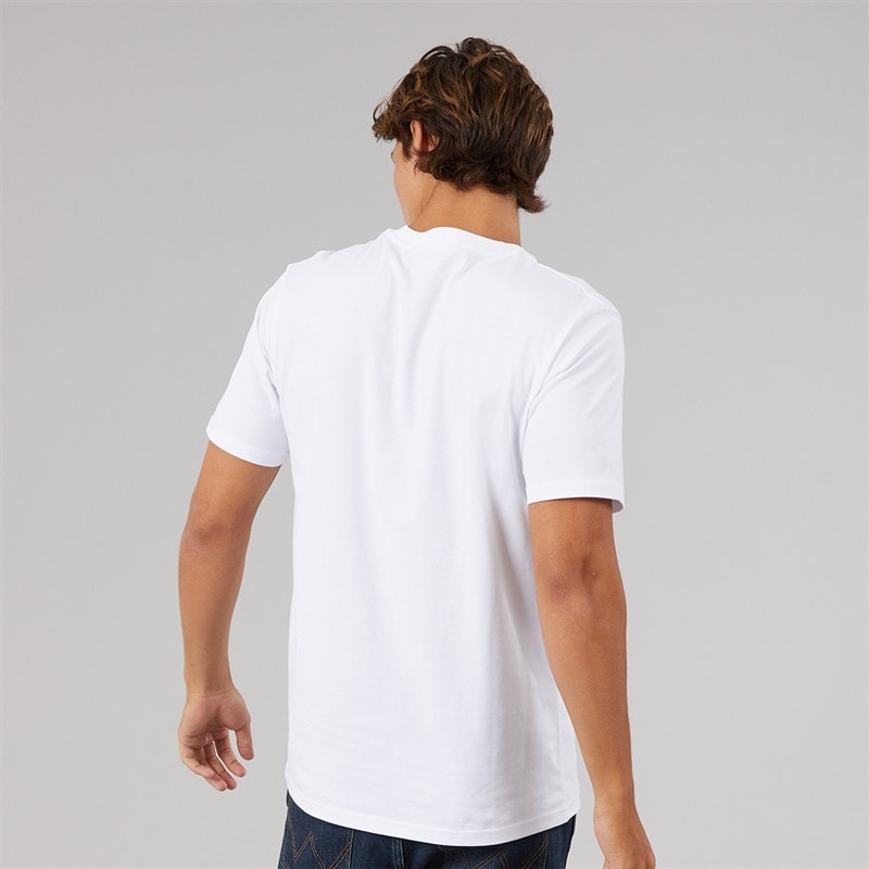 Mens Malbory 2 Left Chest T-Shirt White - Image 2