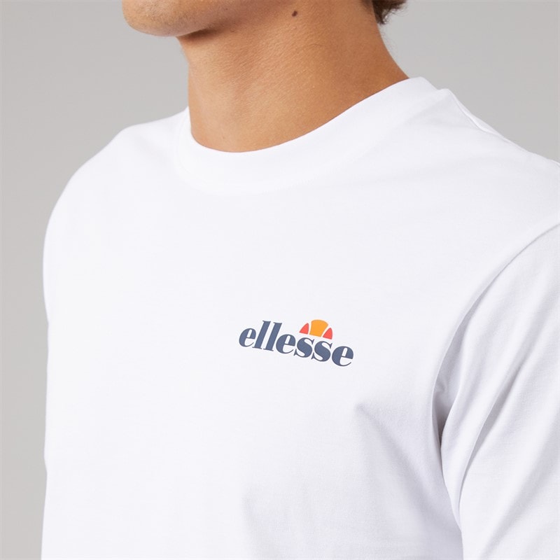 Mens Malbory 2 Left Chest T-Shirt White - Image 3