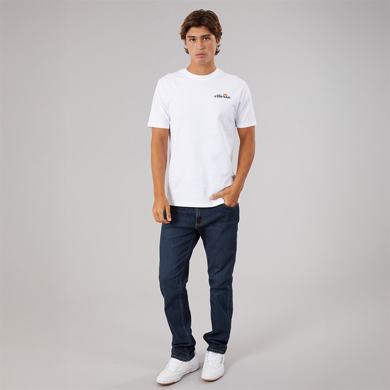 Mens Malbory 2 Left Chest T-Shirt White - Image 4