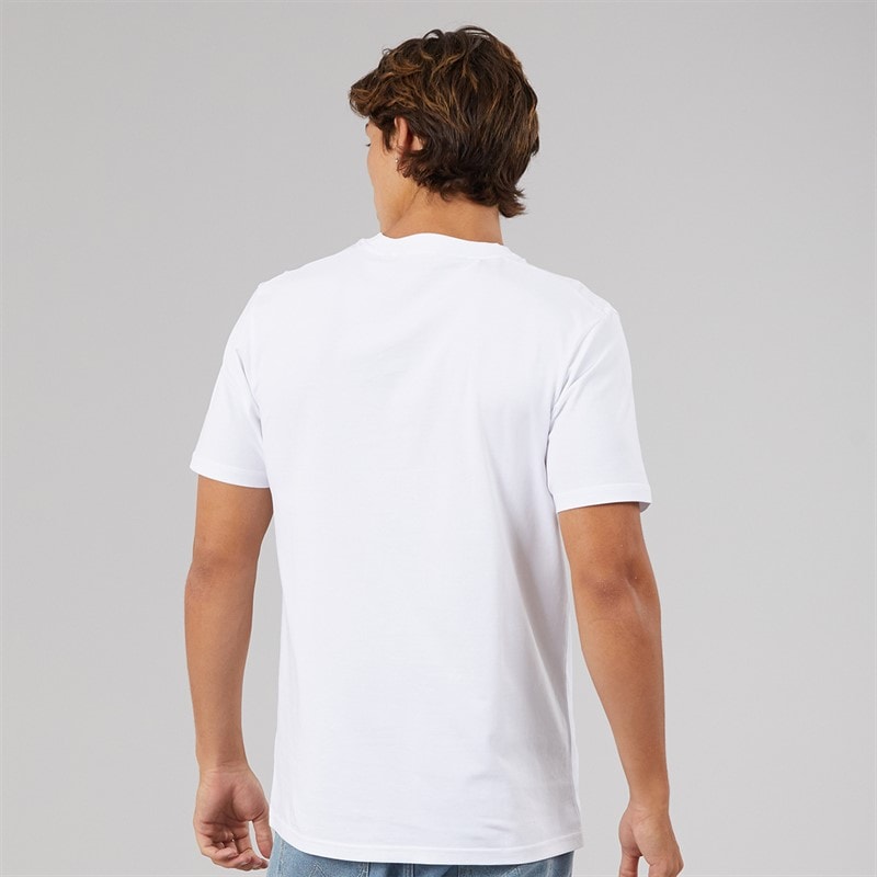 Mens Prado 2 Large Logo T-Shirt White - Image 2