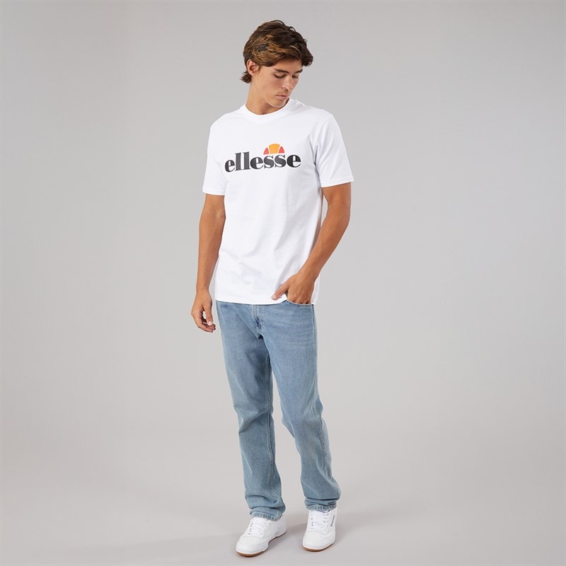 Mens Prado 2 Large Logo T-Shirt White - Image 3