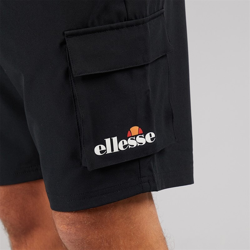 Mens Cafaro 2 Cargo Shorts Black - Image 3