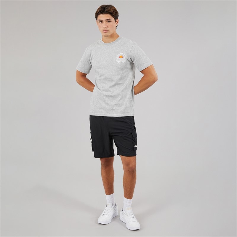 Mens Cafaro 2 Cargo Shorts Black - Image 4