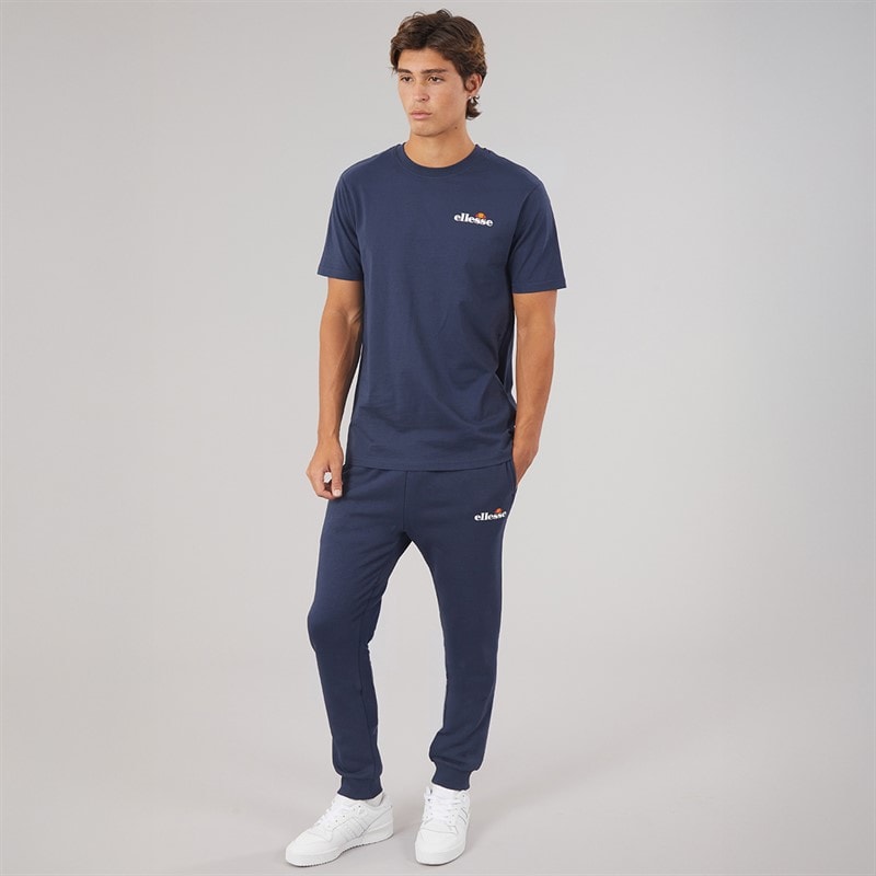 Mens Georgio Back Logo T-Shirt Navy - Image 4