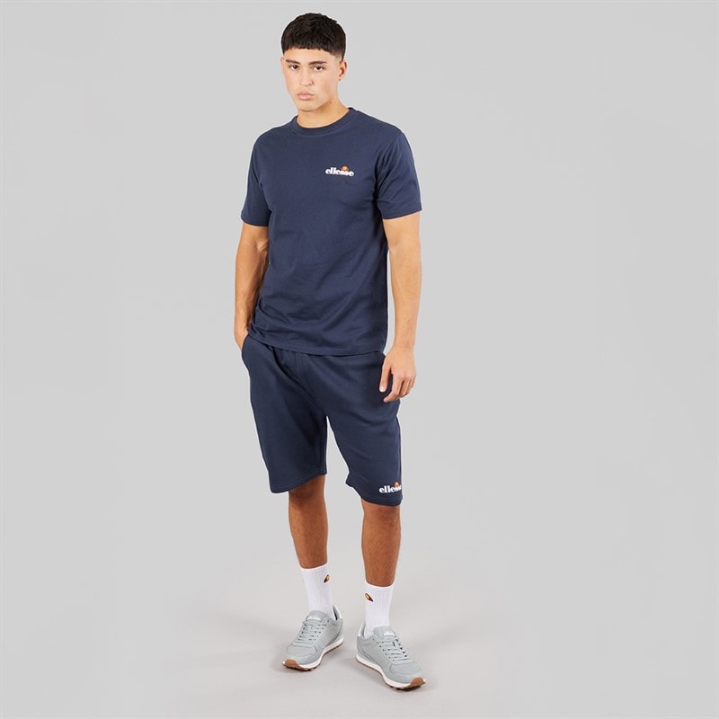 Mens Harison Sweat Shorts Navy - Image 4