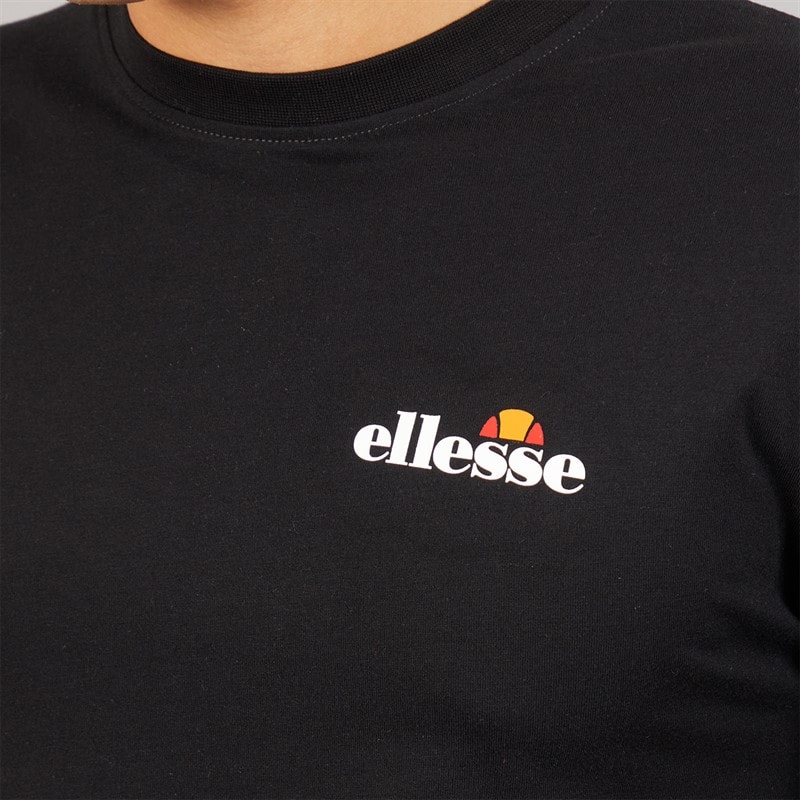 Mens Malbory 2 Left Chest T-Shirt Black - Image 3
