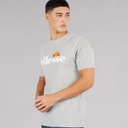 Mens Prado 2 Large Logo T-Shirt Grey Marl