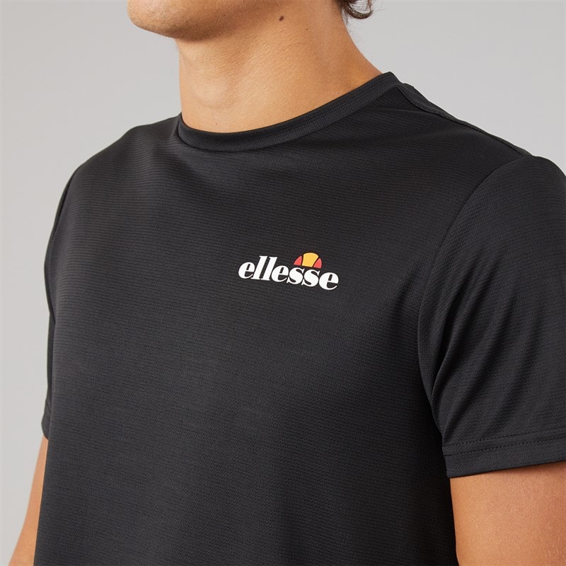 Mens Elpidio 2 Running Top Black - Image 3