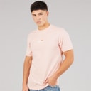 Mens Ollio 2 Central Logo T-Shirt Light Pink