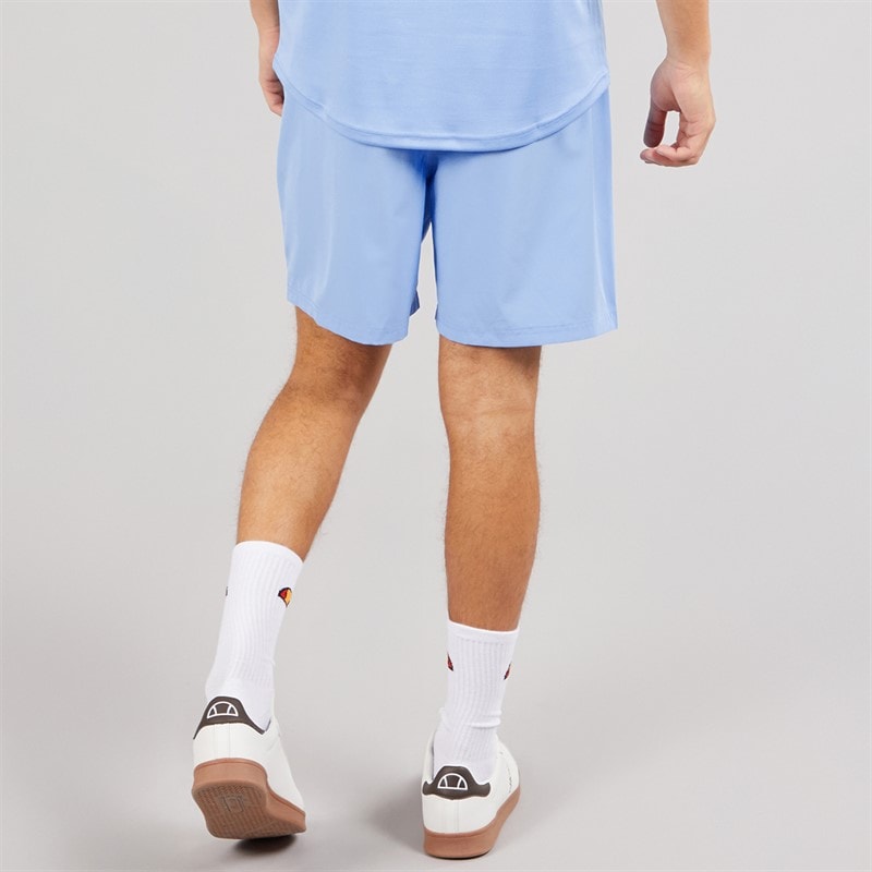 Mens Beveth 7 Inch Running Shorts Blue - Image 2