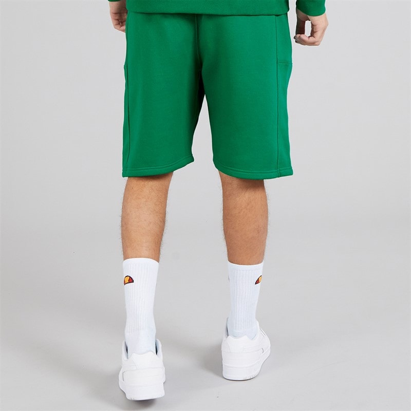 Mens Espel Relaxed Fit Shorts Green - Image 2